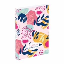 Agenda scolaire ABSTRACT mi-08-25 au mi -07-26 VIQUEL