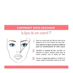 Brow gel mascara sourcils Miss Cop