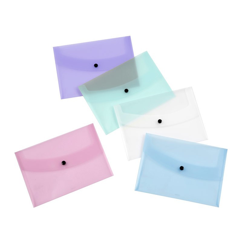 Pochette enveloppe A5 à pression POLYPRO-PROPYSOFT VIQUEL