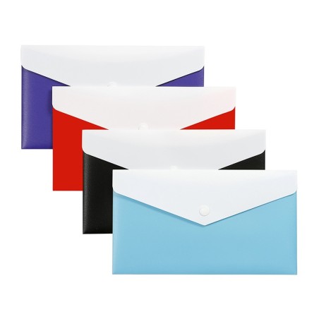 Pochette enveloppe à pression polypro VIQUEL