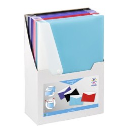 Pochette enveloppe A4 à pression polypro VIQUEL