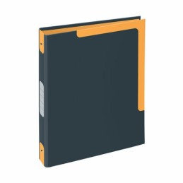 Classeur A4 Dos 5cm carton - Coins couleurs néon VIQUEL