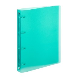 Classeur souple A4 DOS 3,5CM 4 anneaux PP Propyglass VIQUEL