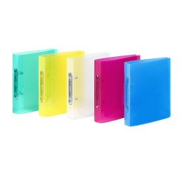 Classeur souple 2 Anneaux dos 3,5cm PP PROPYGLASS VIQUEL