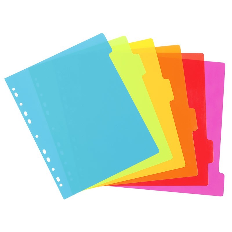 Intercalaire 6 positions AA MAXI PP HAPPY FLUO VIQUEL