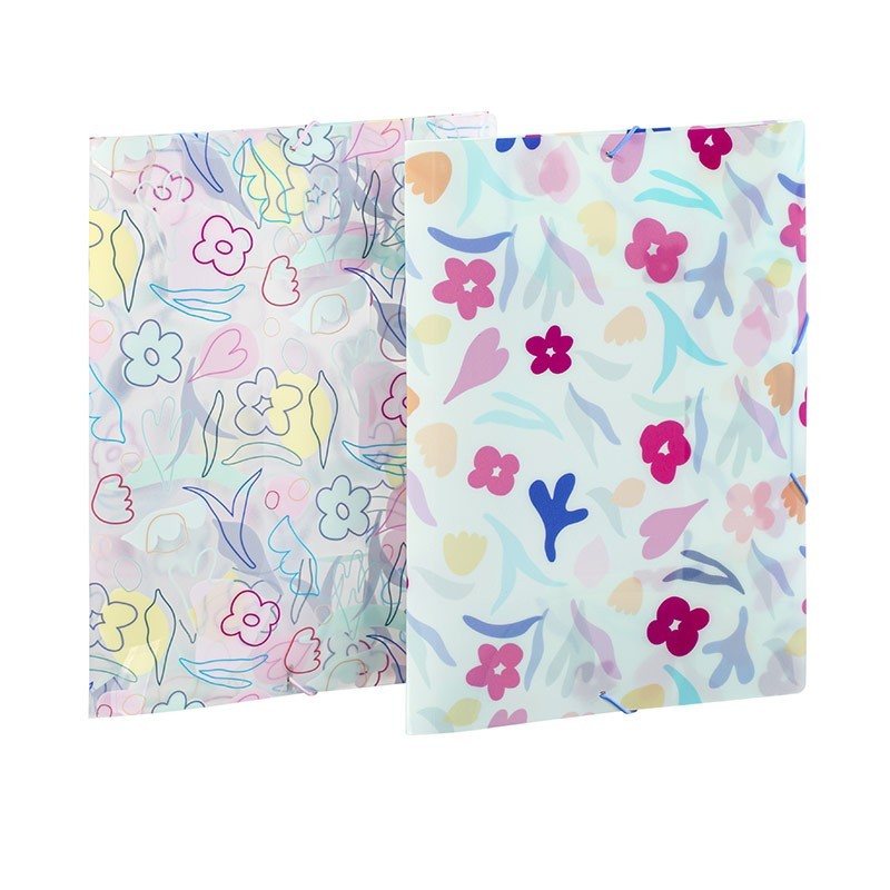 Chemise 3 rabats à élastique A4 Polypropylène VIQUEL