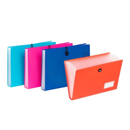Trieur extensible 8 compartiments A4 PP FEEL' EASY