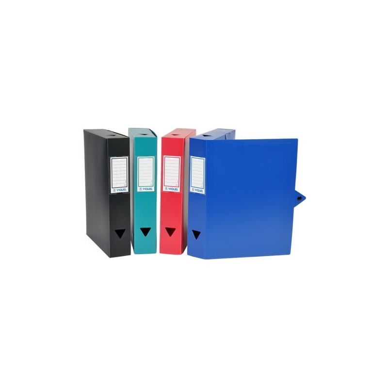 Boite de classement Polypro A4 Dos 6 cm VIQUEL
