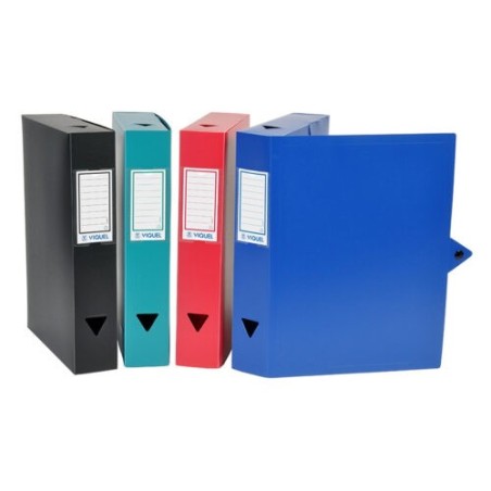 Boite de classement Polypro A4 Dos 6 cm VIQUEL
