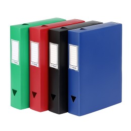 Boite de classement Polypro A4 Dos 6 cm VIQUEL