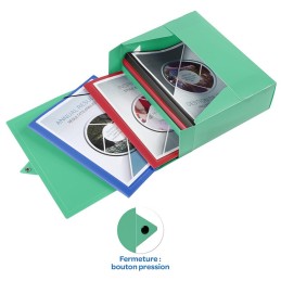 Boite de classement Polypro  A4 Dos 8 cm VIQUEL