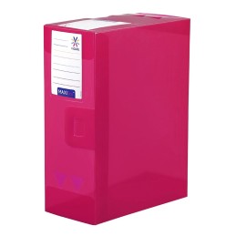 Boite de classement MAXIDOC A4 dos 12cm PP PROPYGLASS