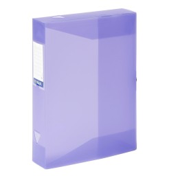 Boite de classement à pression dos 10cm A4 PP PROPYSOFT