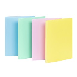 Protège document 80 vues A4 PP  - RAINBOW PASTEL VIQUEL