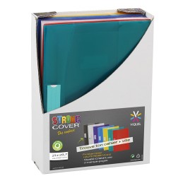 Protège cahier A4 PP Noir - Strong Cover VIQUEL