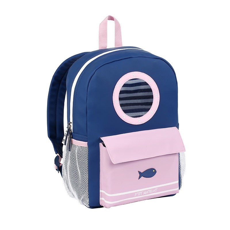 Sac à dos Bleu et Rose PTIT MATELOT VIQUEL