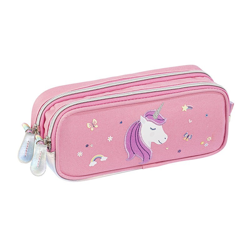 Trousse scolaire 2 COMP - LICORNE VIQUEL