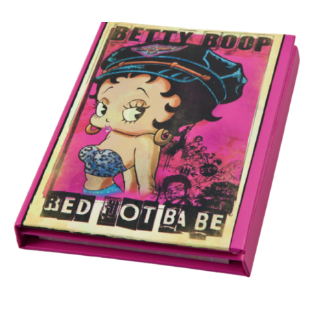 Bloc note à rabat betty boop TARGET