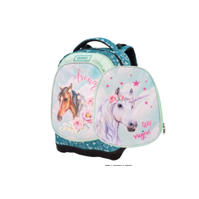 BACKPACK SUPERLIGHT 2 FACE PETIT MAGICAL RIDE TARGET