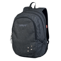 BACKPACK 3 ZIP DUEL CHARCOAL DENIM TARGET