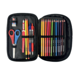 PENCIL CASE MULTY COSMIC UNICORN TARGET