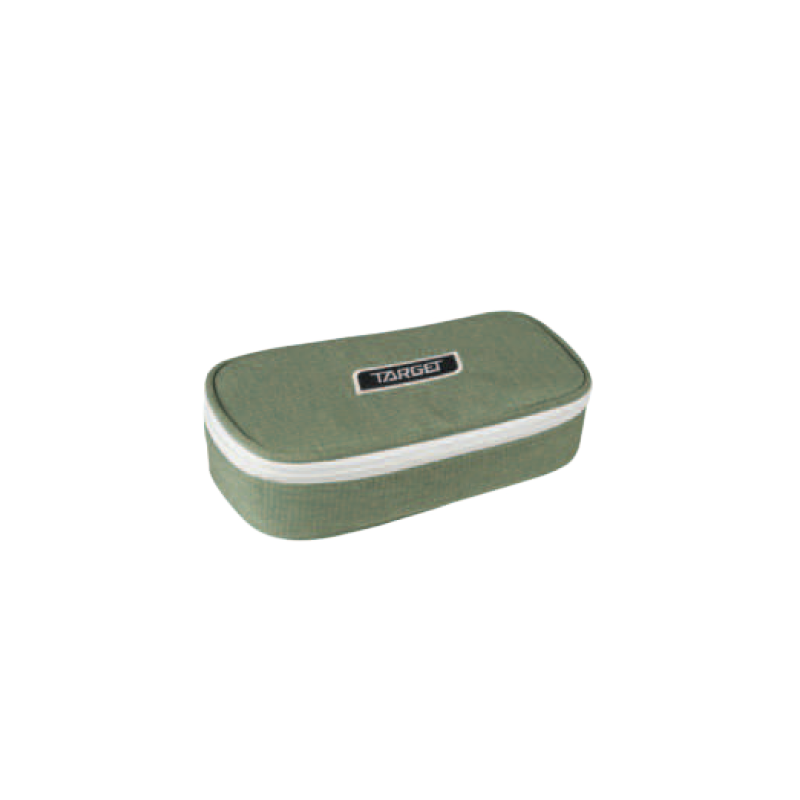 PENCIL CASE COMPACT GREEN MELANGE TARGET