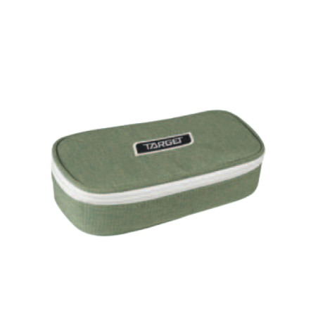 PENCIL CASE COMPACT GREEN MELANGE TARGET