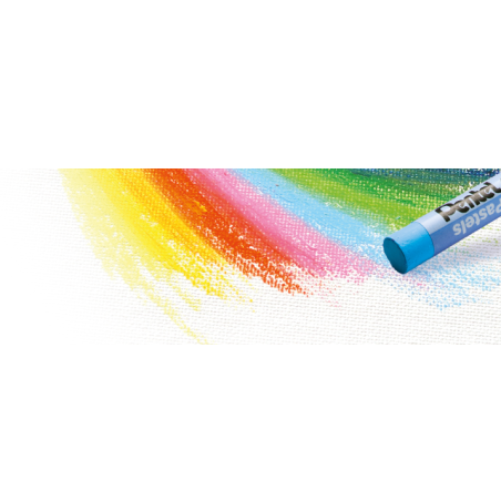 Crayon de couleur pastel à l'huile 12cl PENTEL