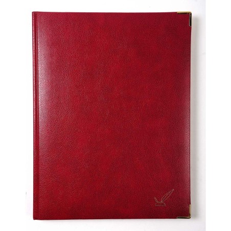Notebook livre d'or Veneto rouge QUOVADIS