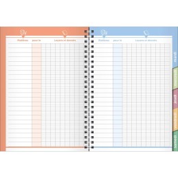 Cahier de textes - Scandinavia ANIMASCOT QUO-VADIS