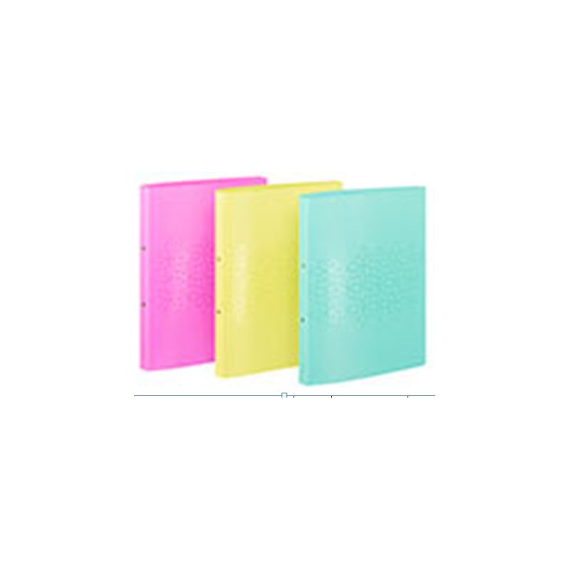Classeur souple A4 dos 2,5cm PP TONIC FLOWERS