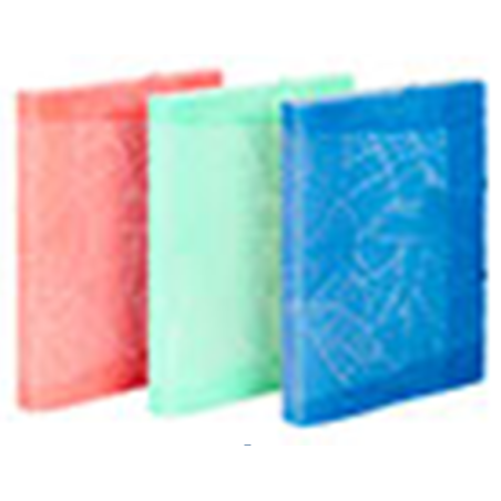 Boite de classement 3rabats Clippés COOLBOX A4 dos 3 cm PP TWIST VIQUEL