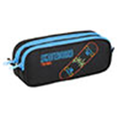 Trousse scolaire 2 COMPARTIMENTS - SKATE VIQUEL