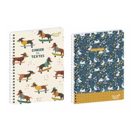 Cahier de texte 15x21 QUO VADIS