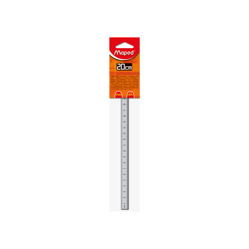 Réglet acier 50cm Maped