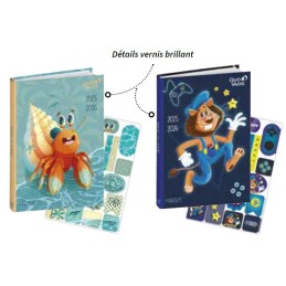 Agenda 4C - Bernard, Lion et Perruche 2025-2026 QUO-VADIS