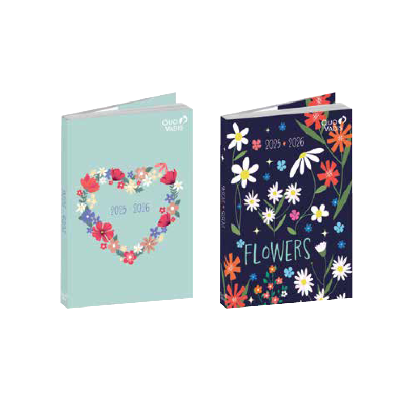 Agenda 4C - Cœur et Fleurs  2025-2026 QUO-VADIS