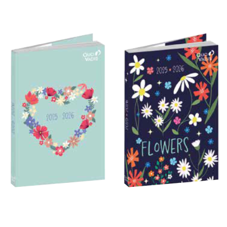 Agenda 4C - Cœur et Fleurs  2025-2026 QUO-VADIS