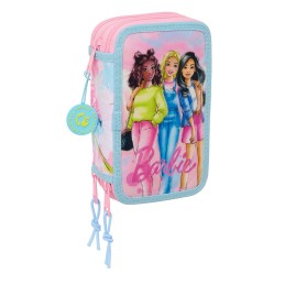 Trousse garnie Triple 37pcs BARBIE "PAINTERLY" SAFTA
