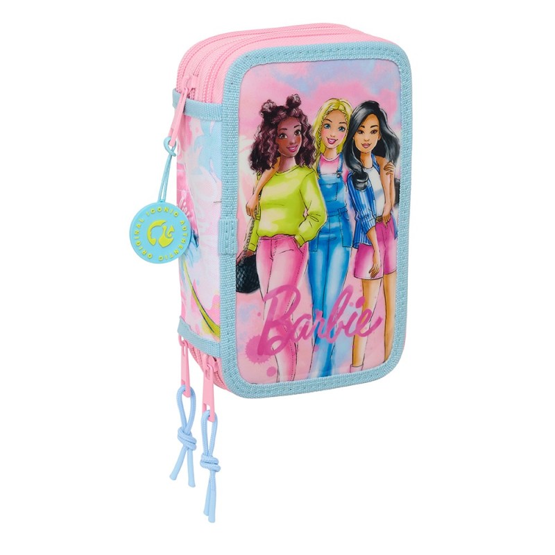 Trousse garnie Triple 37pcs BARBIE "PAINTERLY" SAFTA