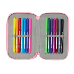 Trousse garnie Triple 37pcs BARBIE "PAINTERLY" SAFTA