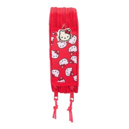 Trousse triple  REMPLI 37 PCS HELLO KITTY "ICONIQUE"  SAFTA