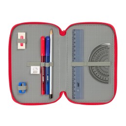 Trousse triple  REMPLI 37 PCS HELLO KITTY "ICONIQUE"  SAFTA