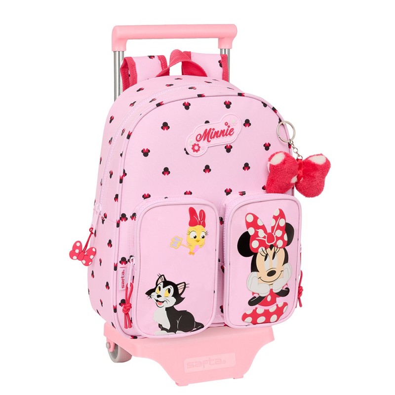 Sac à dos MINI 609 TROLLEY 705 MINNIE MOUSE "NAIVE" SAFTA