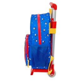 Sac à dos 609 avec Trolley 705 Mickey Mouse "BON JOUR" SAFTA