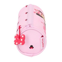 Trousse ronde MINNIE MOUSE "NAIVE" SAFTA