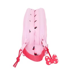 Trousse Double 21 cm MINNIE MOUSE "NAIVE" SAFTA