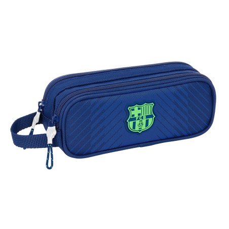 Trousse double FC BARCELONE bleu marine SAFTA