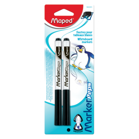 Marqueur pour tableau blanc ogive (blister 2) Maped