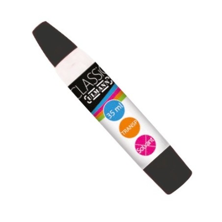 Colle transparent 35 ml 2 têtes blister Classic Ulmann